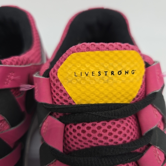 Nike Shoes Men 9 Free 5.0 LiveStrong Trainers Black Vivid Pink Sneakers - Picture 7 of 9